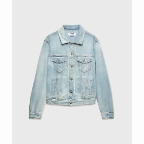 MSGM 25 라이트 블루 데님 자켓 3840MH233 257089 84