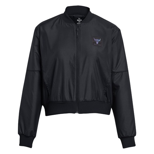 언더아머 프로젝트 락 봄버 자켓 1382177 (001, 블랙)