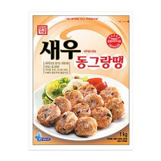 한성기업 새우 동그랑땡 1kg (2개)_이미지