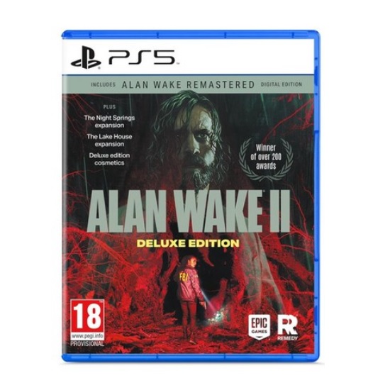  앨런 웨이크 2 유럽판 PS5, 디럭스/패키지디스크