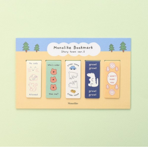 모노라이크 마그네틱 북마크 스토리타운 ver.2