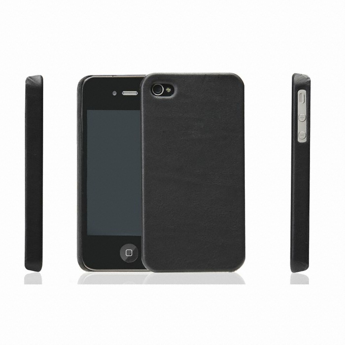 아이커버 LEATHER BLACK CASE (아이폰4/4S)_이미지