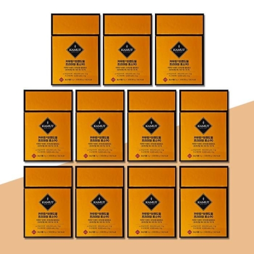 코스팜 그레인온 카무트 브랜드밀 프리미엄 효소90 3g 30포 (11개)