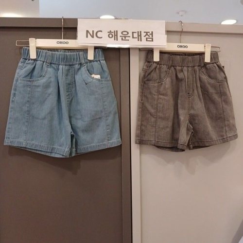 찰랑3부 데님팬츠 OHTH25501 그레이 130