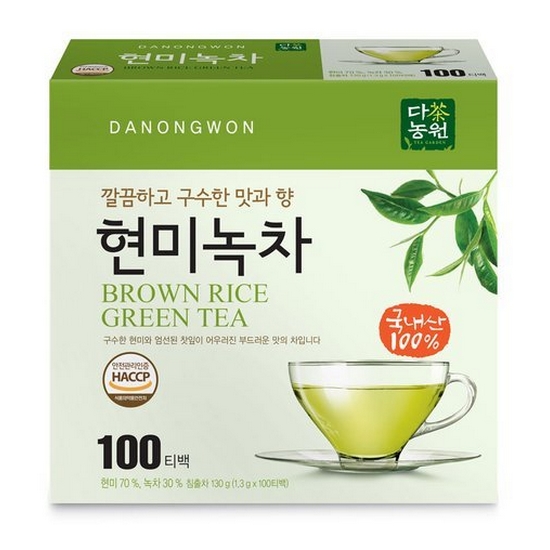 다농원 현미녹차 티백 1.3g 100티백이미지입니다. 누르면 해당 게시물로 새창이동합니다.