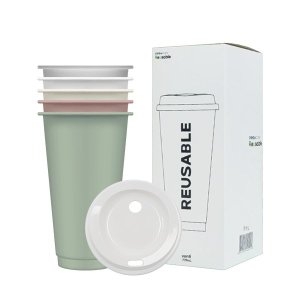 리유저블컵 벤티사이즈 709ml 10곽 50개