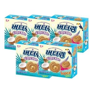 해태제과 버터링 딥 코코넛 커피맛 155g (5개)_이미지