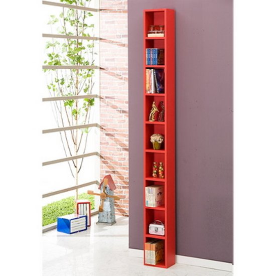 타워형 틈새 DVD장 9칸