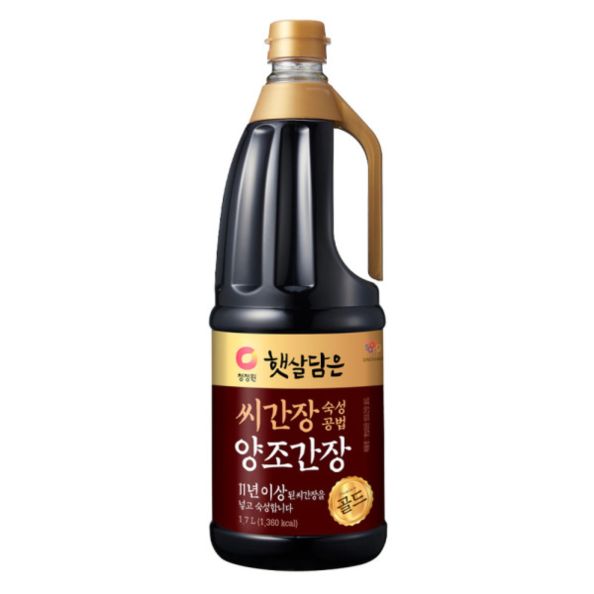 청정원 햇살담은 씨간장 숙성 양조간장골드 1.7L