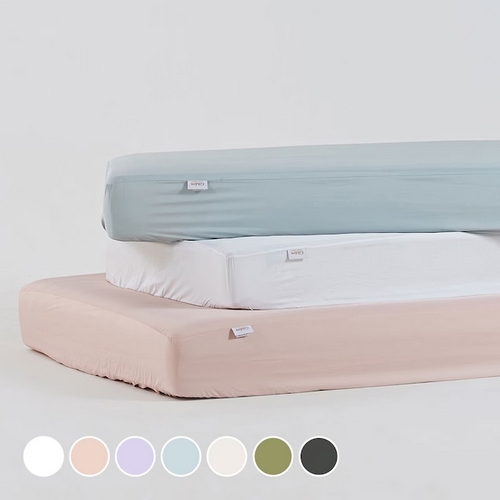 크래커랩 깃든 나란히 알러지케어 매트리스커버 (퀸 Q)