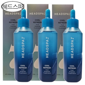 수안향장 헤드스파7 쿨 리프레시 듀얼앰플 트리트먼트 230ml (3개)_이미지