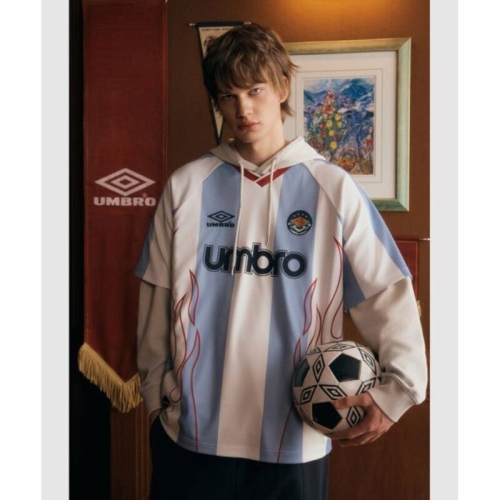 엄브로 HBL 네오 브릿 반팔 풋볼저지 스카이블루 UR121CRJ21 292990