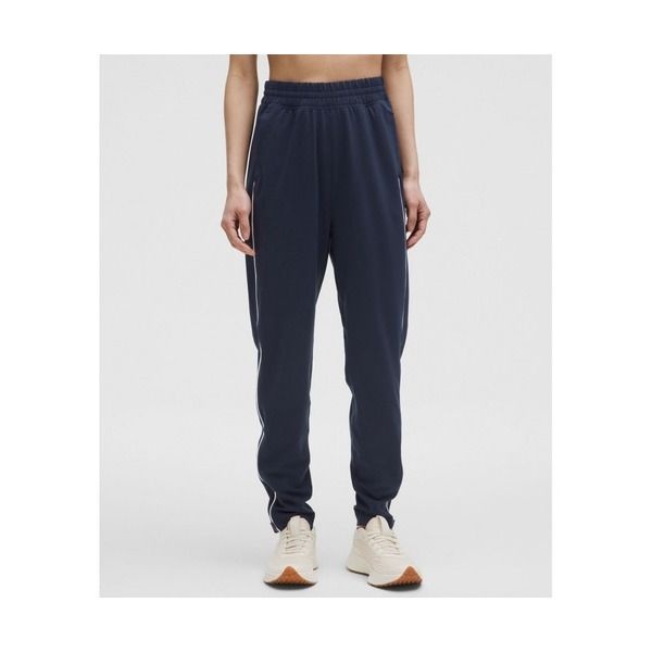 룰루레몬 LULULEMON Everlux 하이라이즈 집 레그 트랙 팬츠 아시아 핏 5776175_이미지