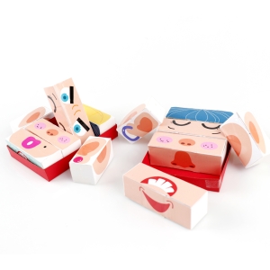 메이크문구 유니아트 DIY650 3200 입체퍼즐만들기 감정표현