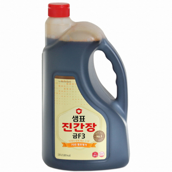 샘표식품 <b>진간장</b> 금F3 2.8L