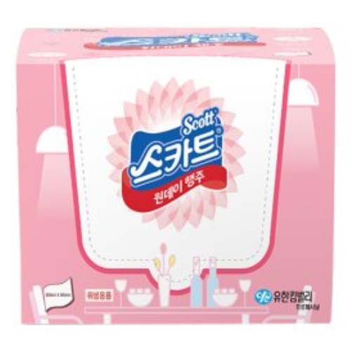스카트 원데이 행주 30매 (4팩)_이미지