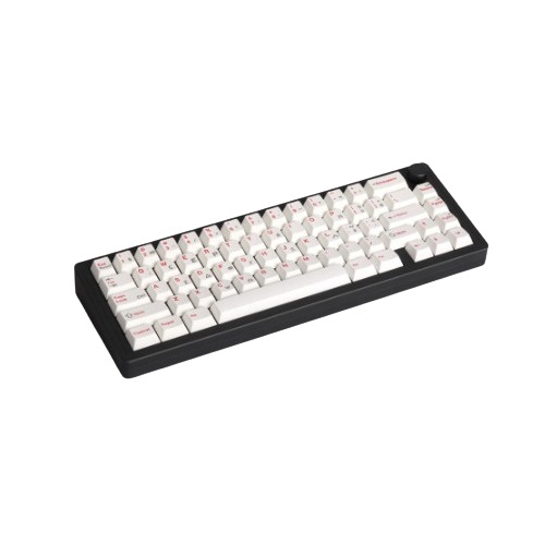 Soulcat 고함량 PBT 염료승화 영문 키캡 138키 레드 그리스