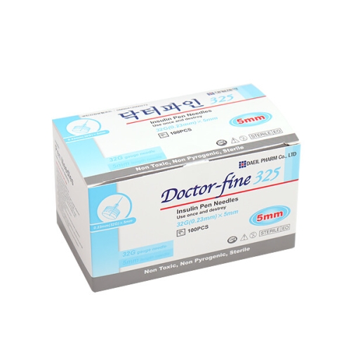 대일제약 닥터파인 펜니들 32G 5mm (100개)_이미지