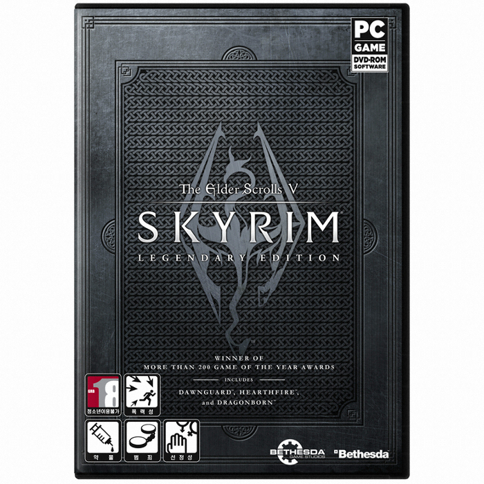 베데스다 소프트웍스 엘더스크롤 5: 스카이림 레전더리 에디션 PC (일반판)