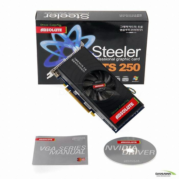 ���� ������ GTS250 Steeler Plus+ HDMI 512MB APISTEK