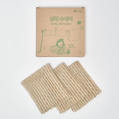 예고은 예고은 삼베 수세미 고급형 3개 세트