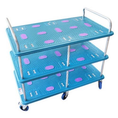 피카 3단 양면 서빙카트 특대형 LTP-3-2SB500-XL-K