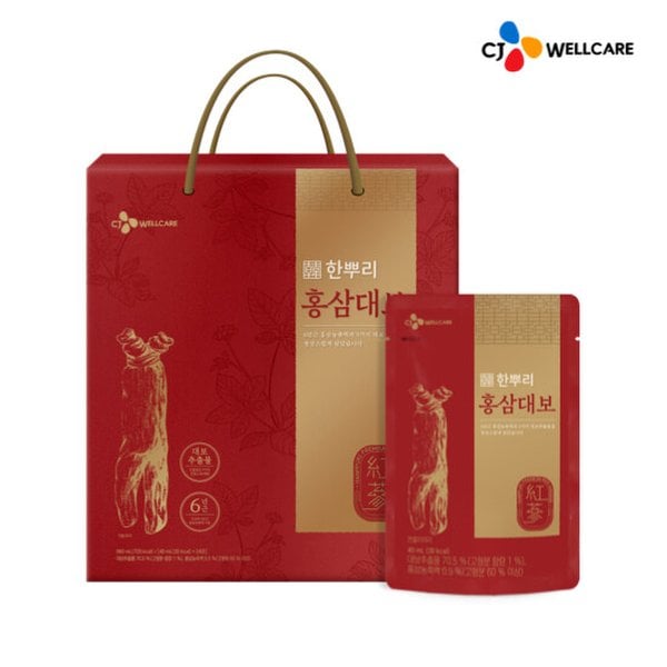  한뿌리 홍삼대보 40ml 24포 [3개]
