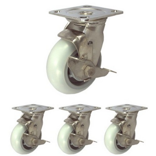 대신캐스타 중량용캐스터 평 DS 3350 ELP-BK (4개)