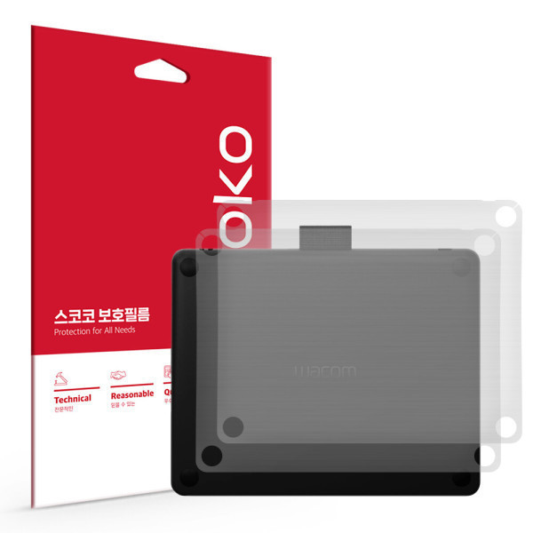 와콤 인튜어스 CTL-6100WL 무광 후면 보호필름 2매