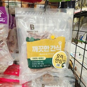 빈즈라이크 깨끗한 <b>간식</b> 오리 안심 300g