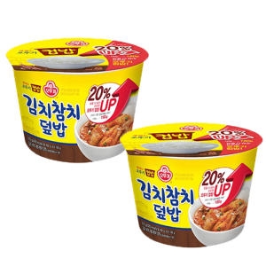 오뚜기 컵밥 김치참치덮밥 310g (2개)_이미지