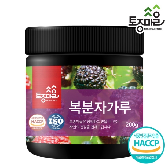 토종마을 복분자가루 200g (1개)