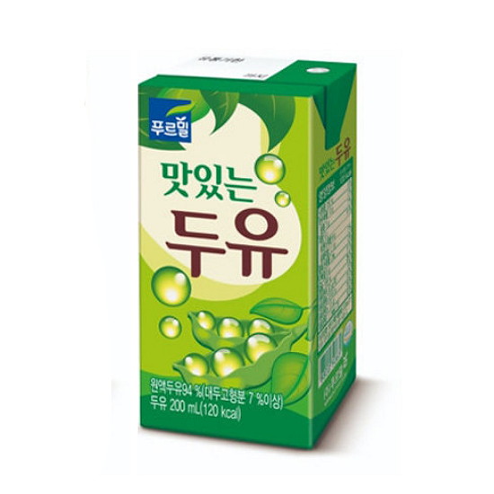 푸르밀 맛있는 두유 200ml이미지입니다. 누르면 해당 게시물로 새창이동합니다.