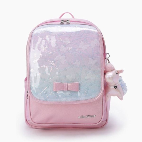 베네통키즈 여아용 샤스 팽글 플랩 책가방 QCBG03411LVOS_이미지