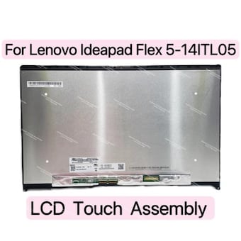 <b>레노버</b> Ideapad <b>Flex</b> <b>5</b> 14IIL05 노트북 LCD 화면 디스플레이 패널 터치 디지타이저 어셈블리