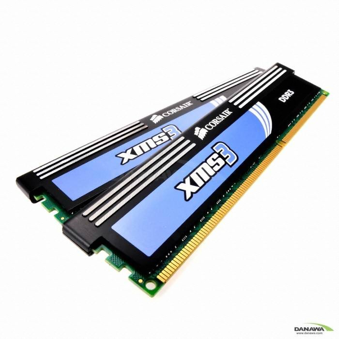 CORSAIR DDR3-2000 CL9 XMS3 패키지 (4GB(2Gx2))