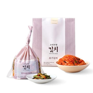 조선호텔 포기김치 5kg+열무 얼갈이 김치 2kg