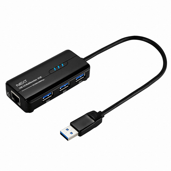 이지넷유비쿼터스 넥스트 NEXT-UH303LAN (4포트/USB 3.0)_이미지