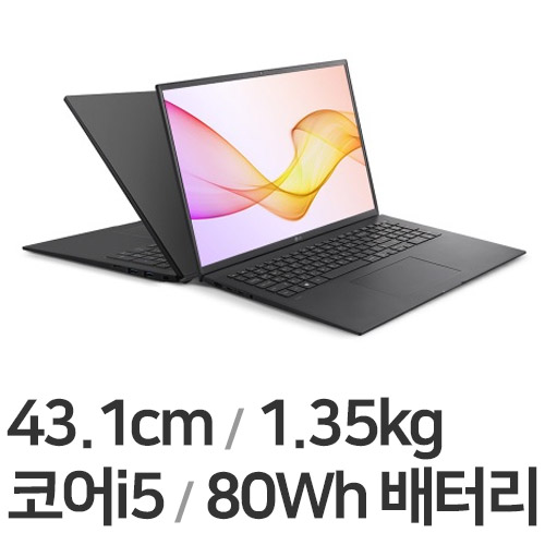 LG전자 2021 그램17 17ZD90P-GX5LK WIN10 (SSD 256GB)_이미지