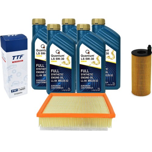 C&Lube 퀀텀 LS 5W30 5L + TTF필터 BMW 3GT 320d F34