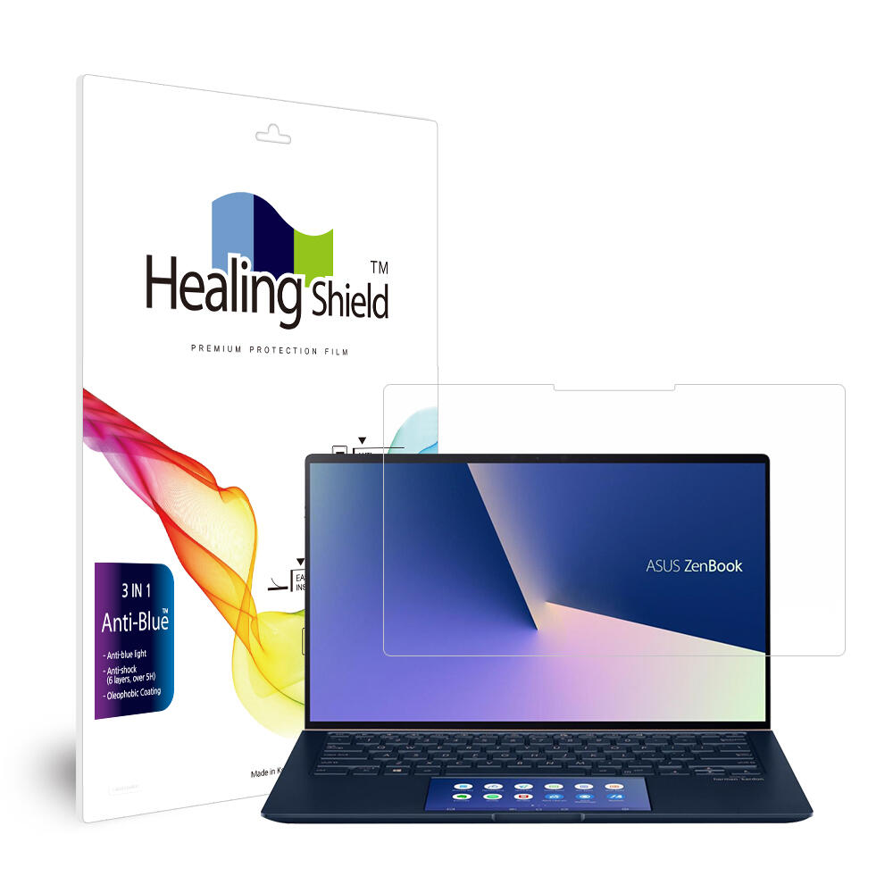 폰트리 힐링쉴드 ASUS 젠북 UX434FLC 블루라이트차단 액정보호필름