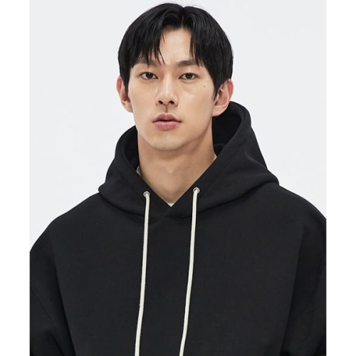  소버먼트 SOVERMENT 950G 솔리드 후드-딥 블랙-1086876