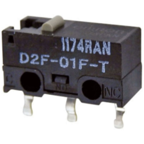 오므론 마이크로 스위치 3핀 D2F-01F-T_이미지