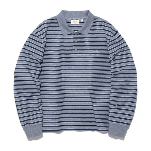 LEE ltgt 리 우먼 멀티 스트라이프 긴팔 티셔츠 그레이 LE2601LT62GR 628028