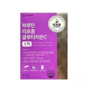 우리바이오 하루틴 리포좀 글루타치온C 스틱 3g 30포 (4개)
