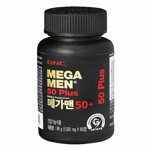 GNC 메가맨 50 Plus 60정 (1개)