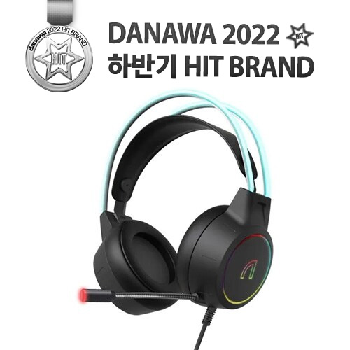 앱코 N440 가상 7.1 RGB 밴드라이팅 헤드셋_이미지