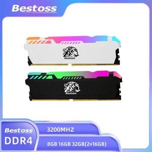 데스크탑용 Be ss Memoria RAM RGB DDR4 8GB 16GB 32GB 2x16GB 키트 3200 3600MH..