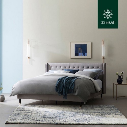 지누스 벤튼 침대 SS (매트별도)_이미지