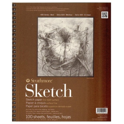 스트라스모아 S4 스케치 스프링 100매 89g (350x430mm)_이미지